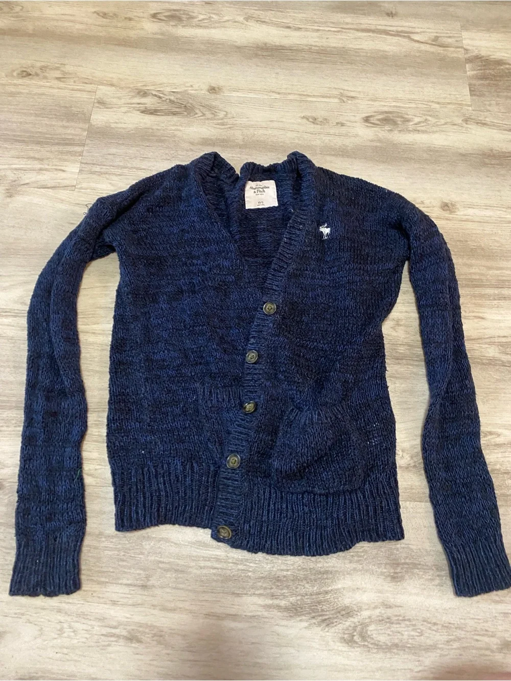 Abercrombie & Fitch Navy Cardigan